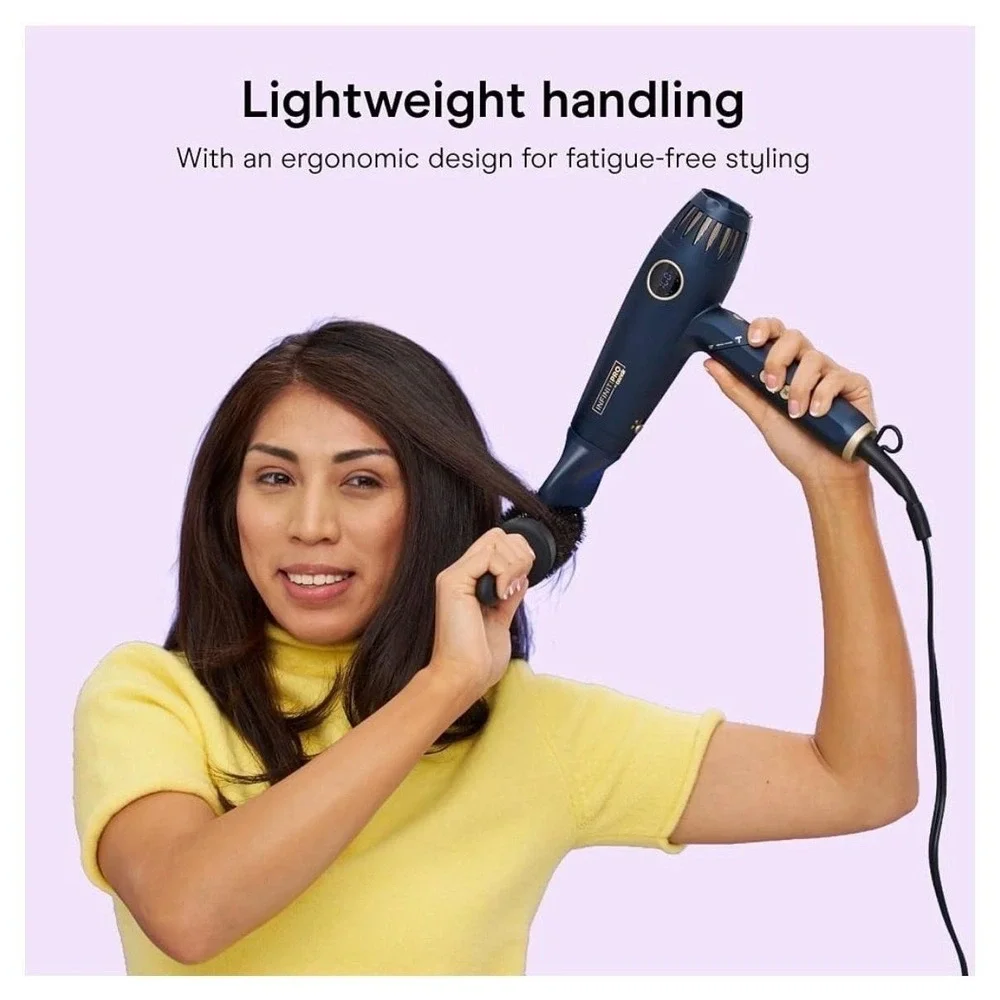 InfinitiPRO By Conair DigitalAIRE Hair Dryer Blue Travel Size 1002L Diffuser